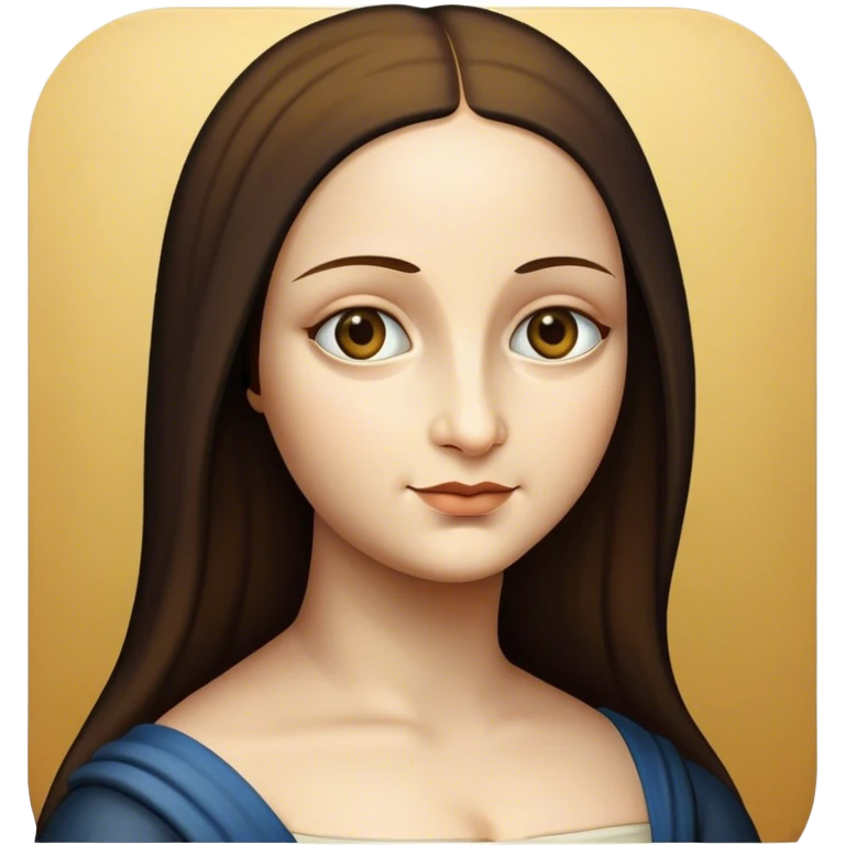Mona liza emoji