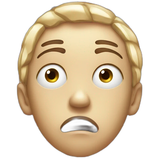 shocked face American flag  emoji