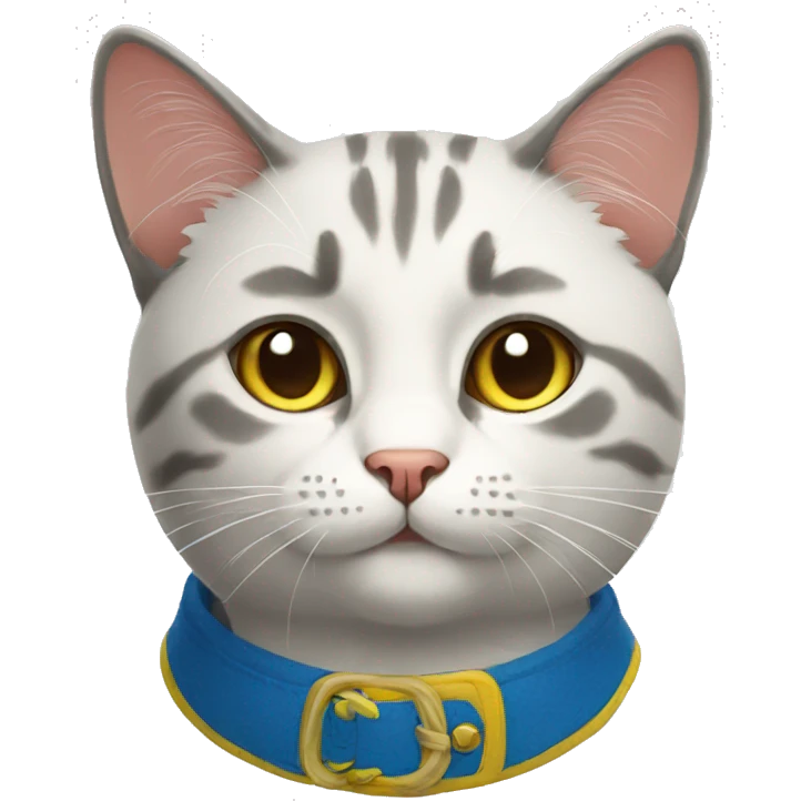 Ukrainian cat emoji