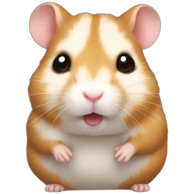Hamster marrón emoji