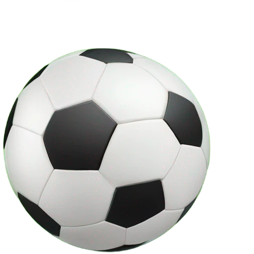 Green soccer emoji