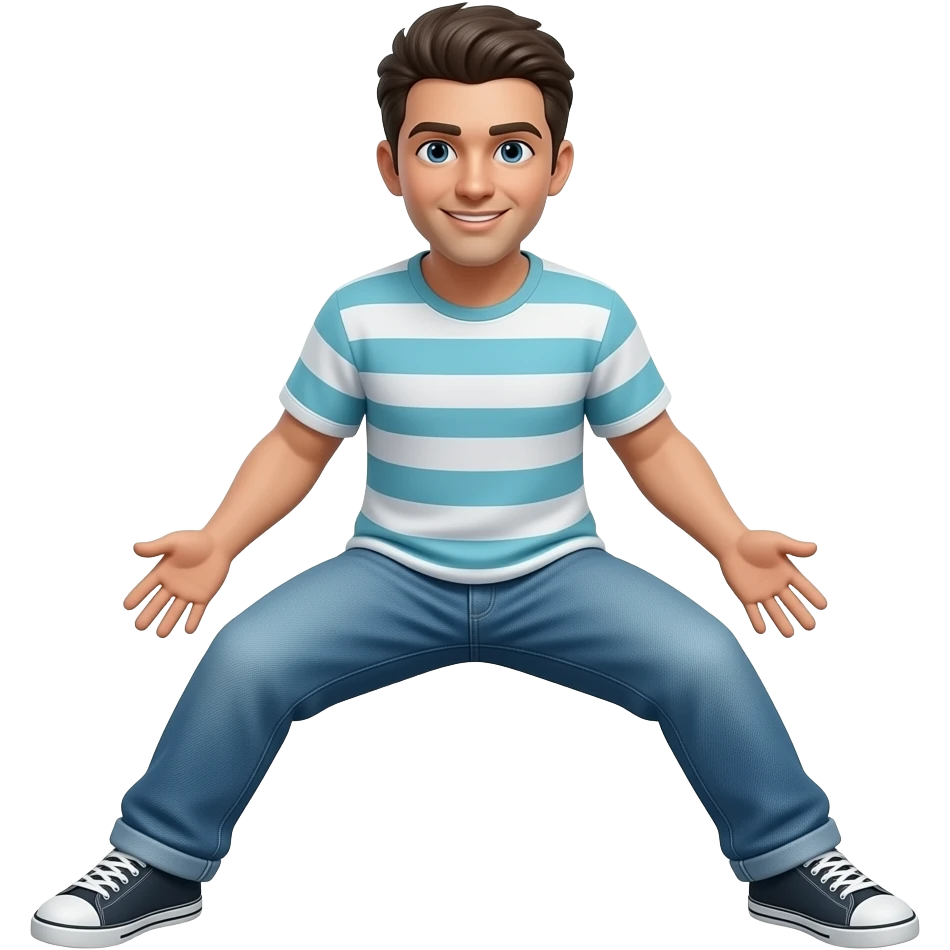 die beine sollen gespreizt sein emoji