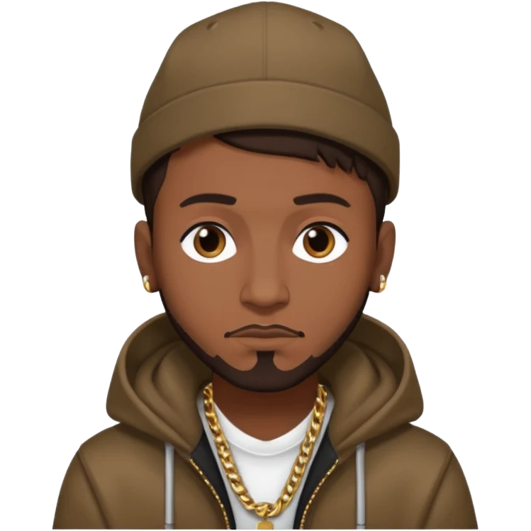 Jezzy, Rapper dark brown hair emoji