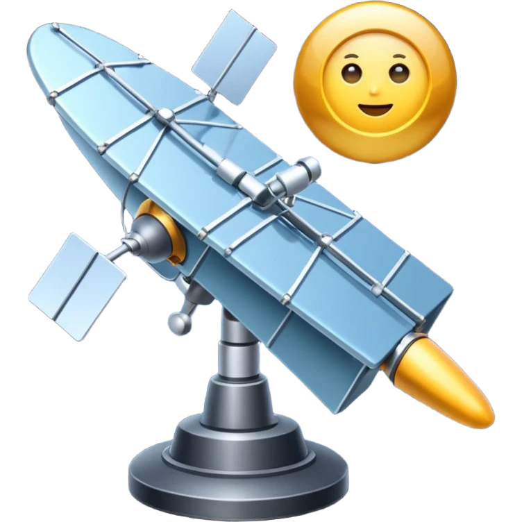 GPS-satellite system emoji