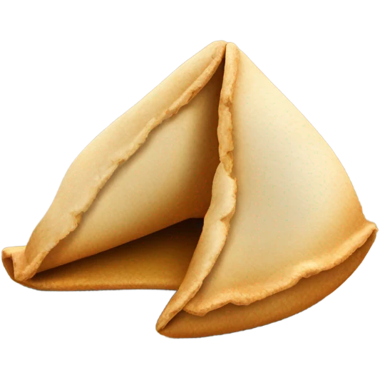 sad fortune cookie emoji