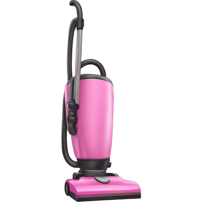Pink vacuum  emoji