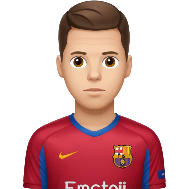 szczesny в футболке барселоны emoji