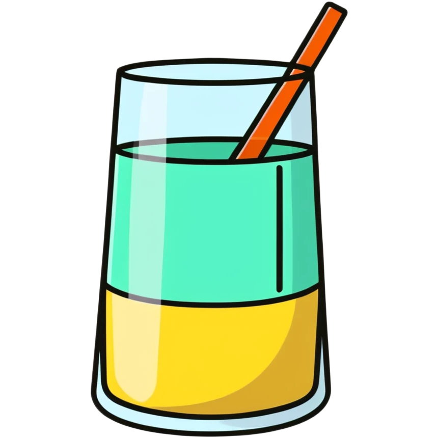 simple glass emoji