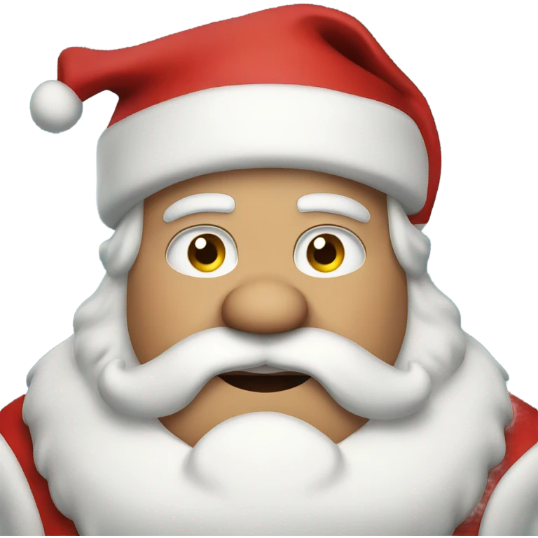 Fat Santa emoji