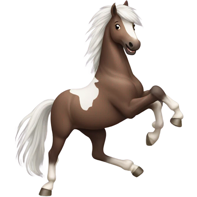 Dancing horse emoji