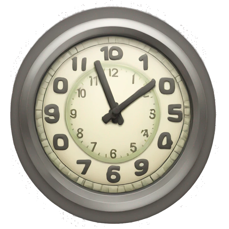 Money clock emoji
