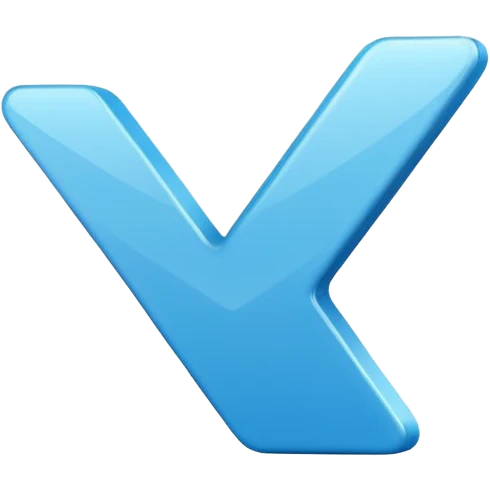 Palomita azul de verificado tiktok emoji