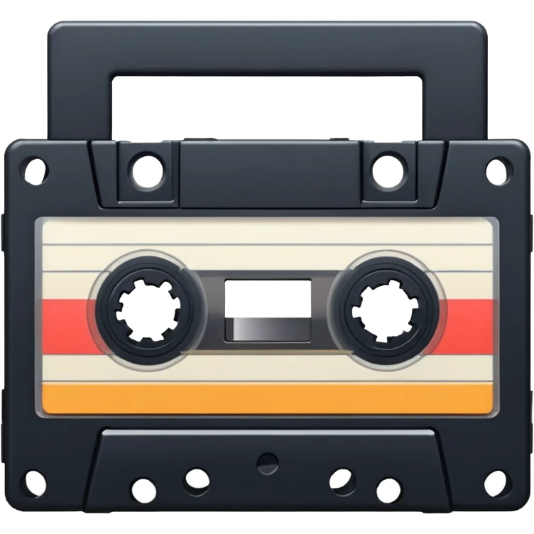 casette tape emoji