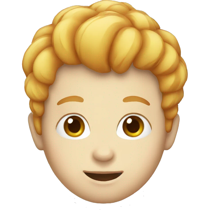 white ginger emoji