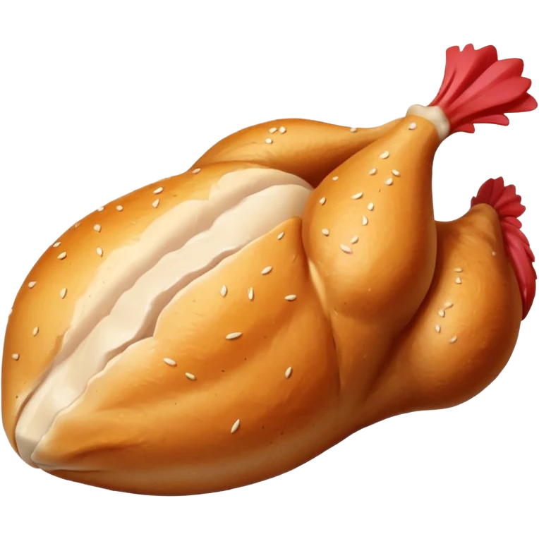 chicken breast emoji emoji