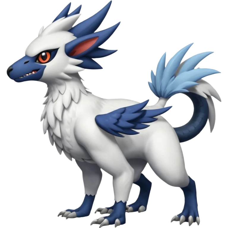 Trico-Nargacuga-Silvally-Absol-fusion emoji