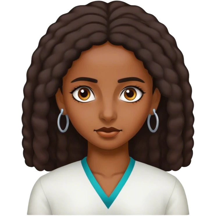 Eritrean girl  emoji
