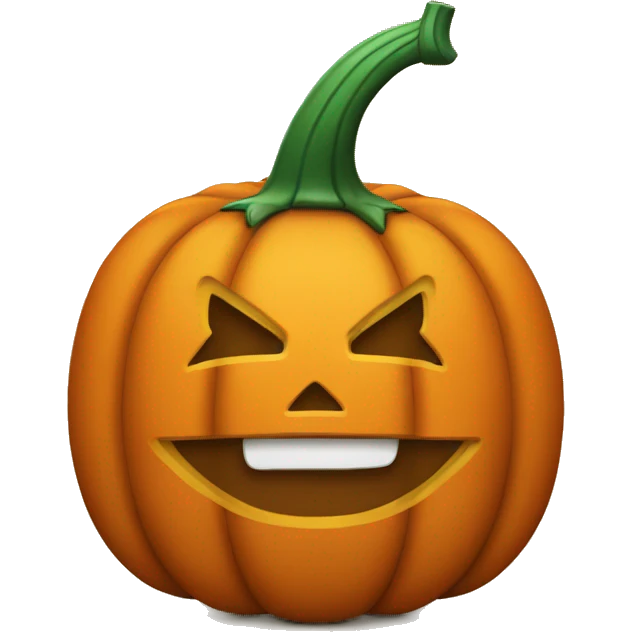 pumpkin gift box emoji