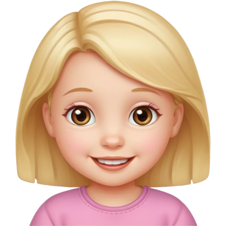 Baby girl emoji