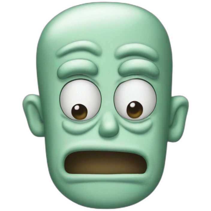 Squidward emoji