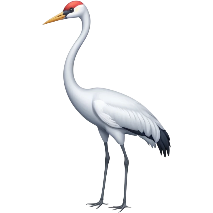 bird crane emoji