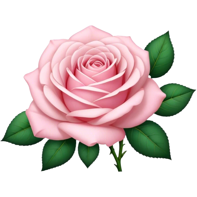 Fleur rose pale  emoji