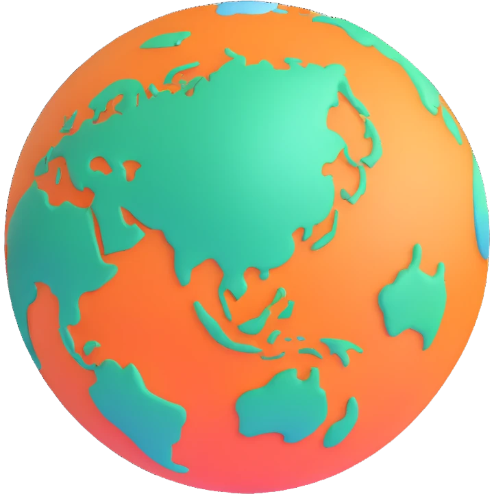 Website emoji showing a minimalist browser window or simple globe icon, maintaining a polished look emoji