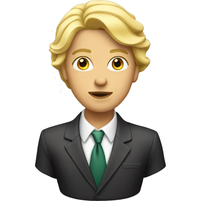 Blonde banker emoji