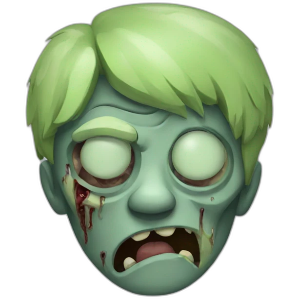 sleepy zombie emoji