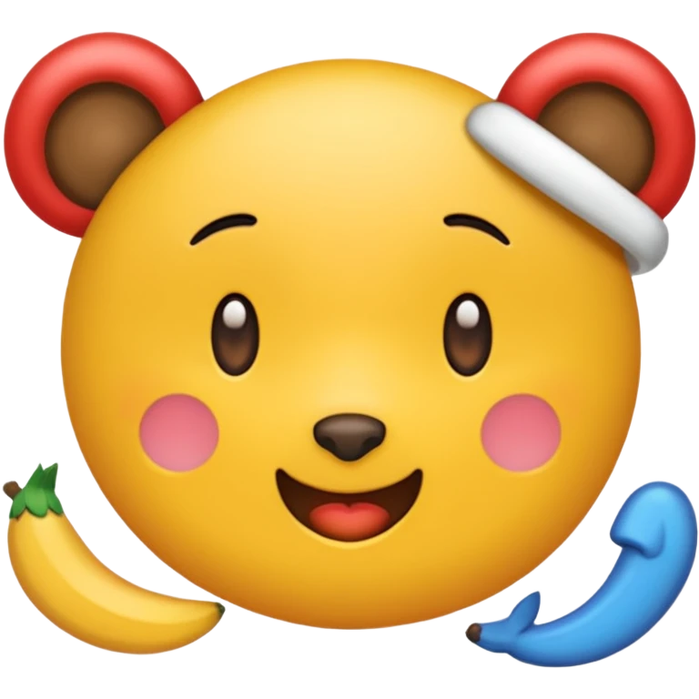 빨간 비니 emoji