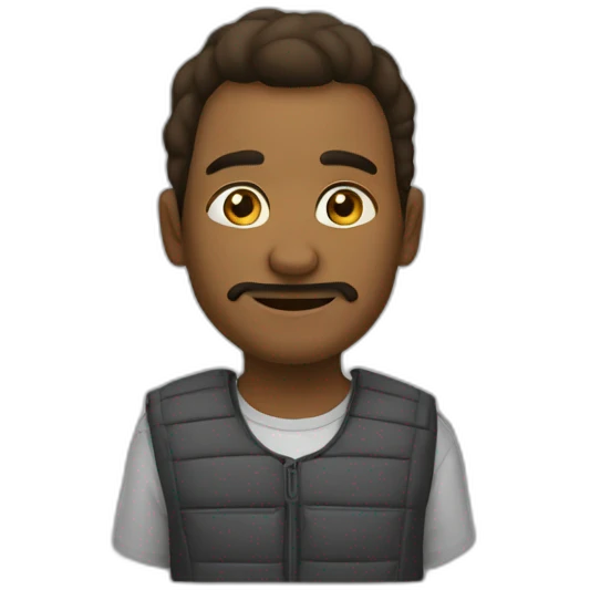 Лентяй лежит на диване в джинсах emoji