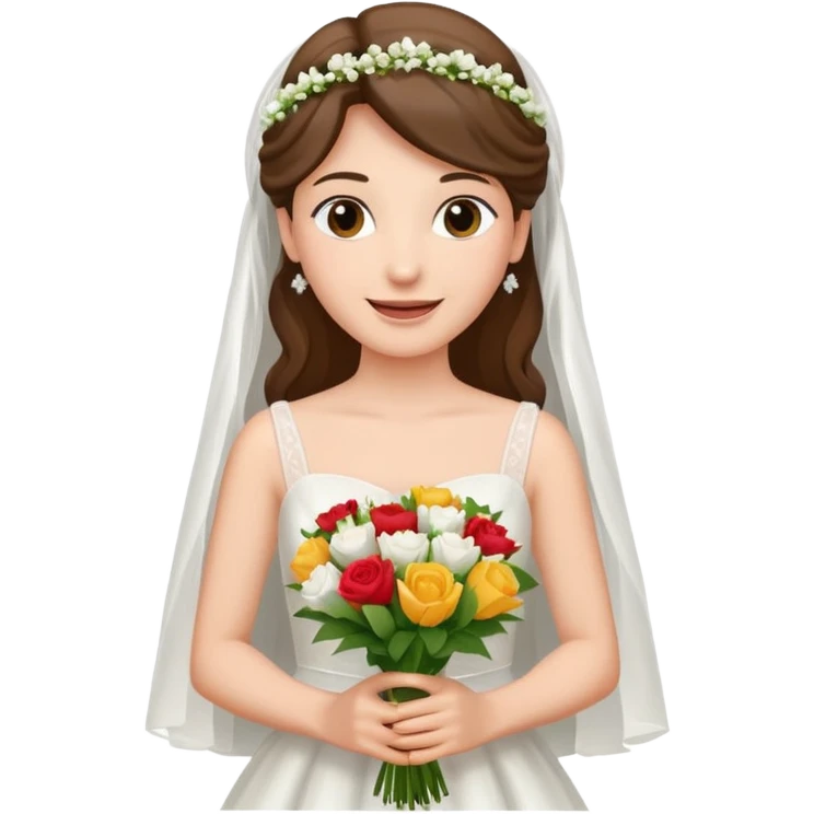 Man bride emoji