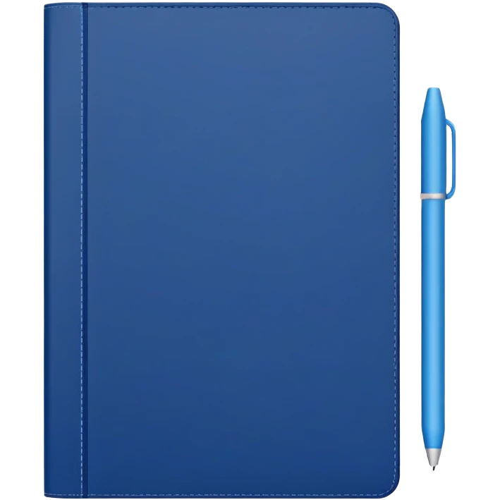 pastel blue bullet journal dot and make it very deep blue in colour make it very blue  emoji