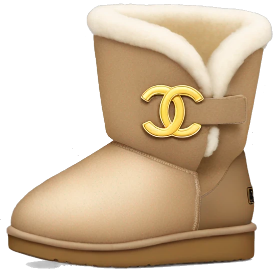 Chanel Ugg emoji