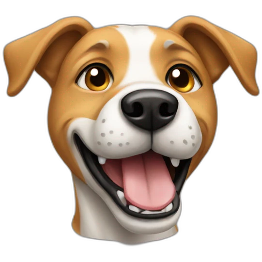 Street dog emoji