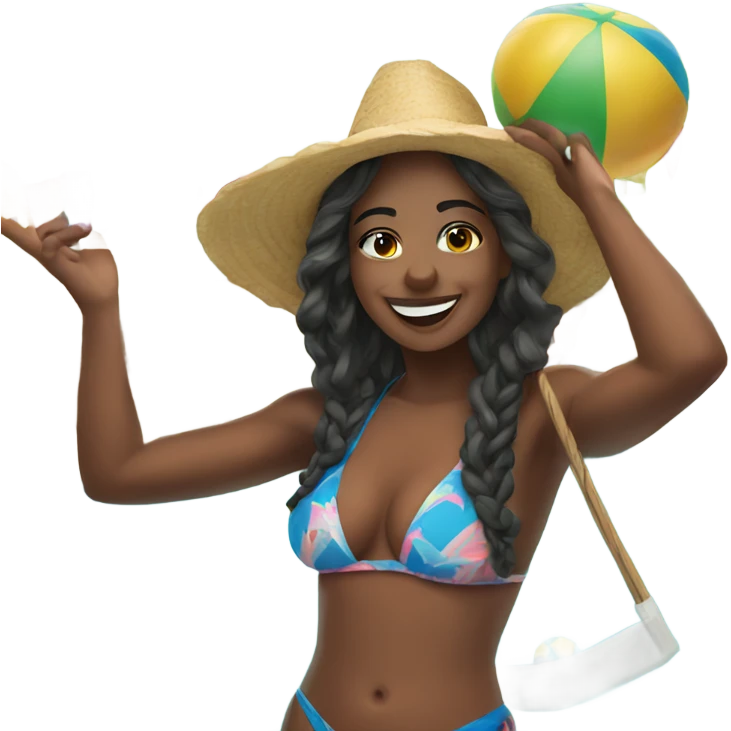 festa na piscina emoji