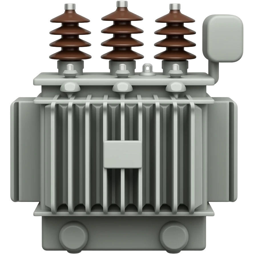 electrical grid transformer rust free without face emoji