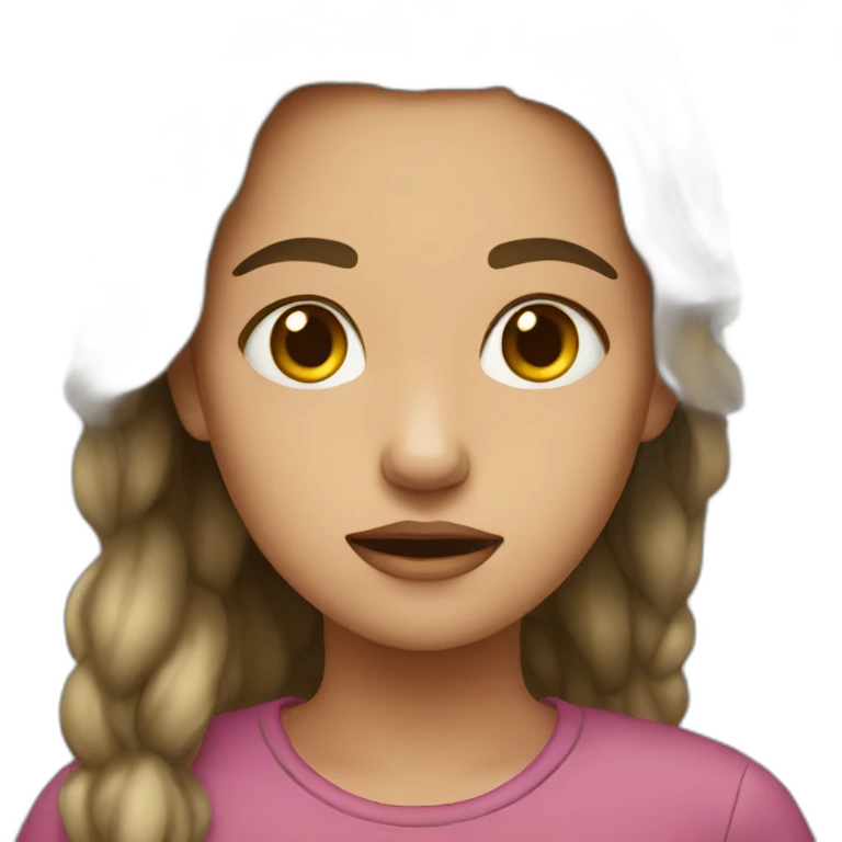 Girl-in-a-crisis emoji