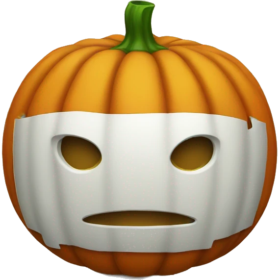 Plain pumpkin  emoji