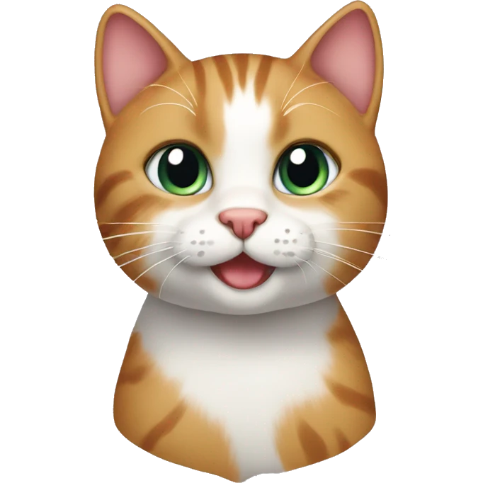 Pretty cat emoji