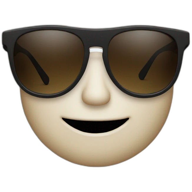 Var wit sunglasses emoji