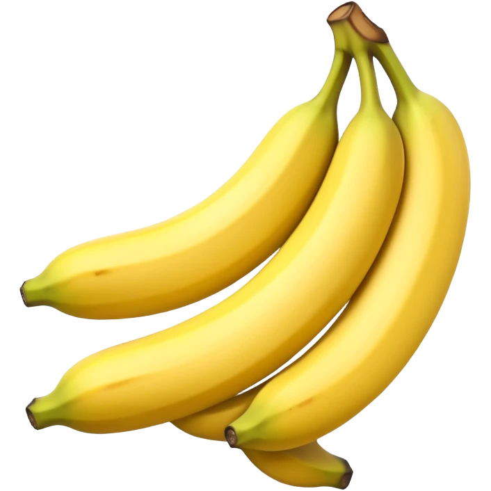 Toony single banana emoji with good rendering  emoji
