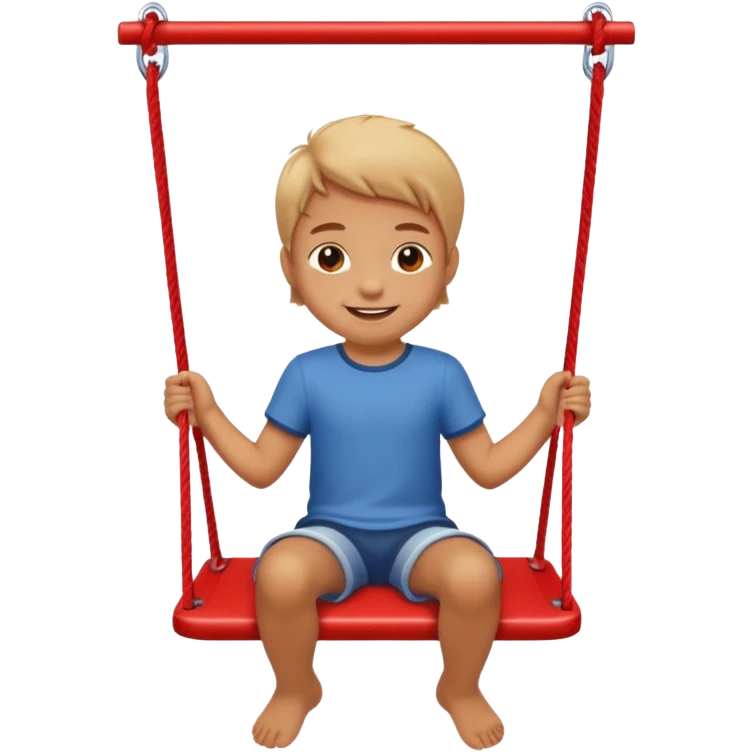 kid red swing emoji