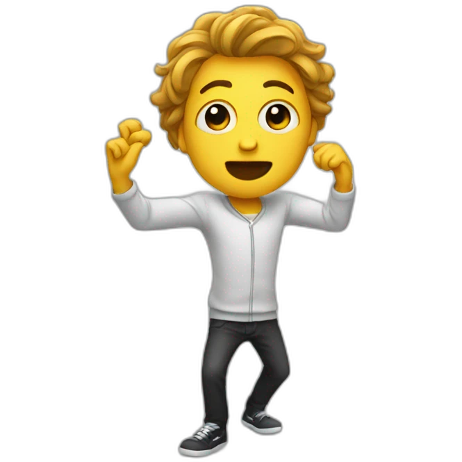 Emoji qui dab emoji