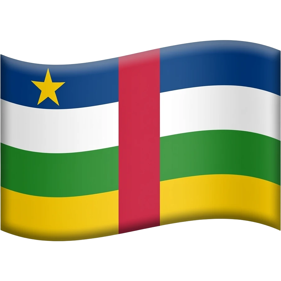 Flag of Central African Republic emoji
