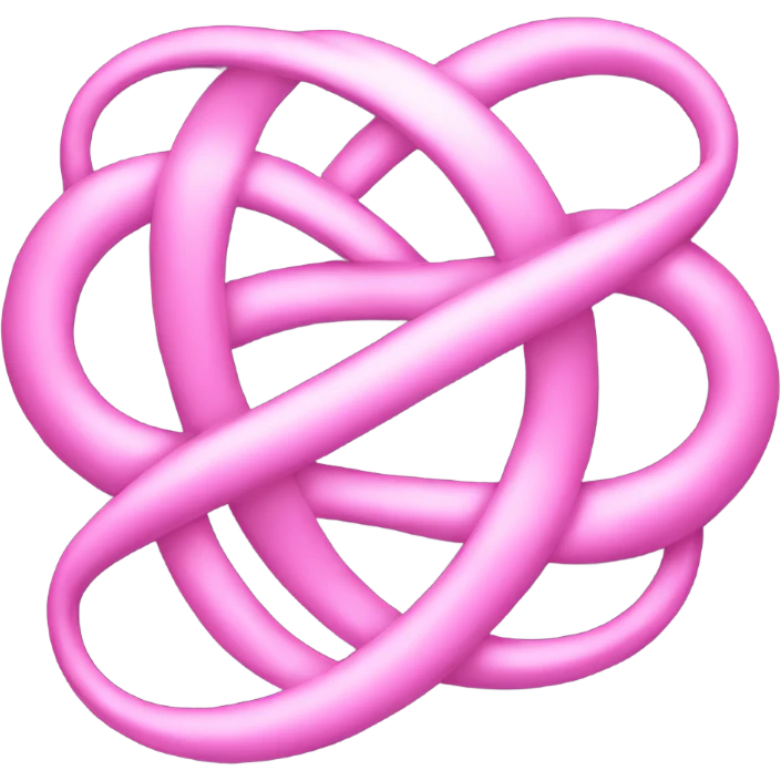 Infinity love pink  emoji
