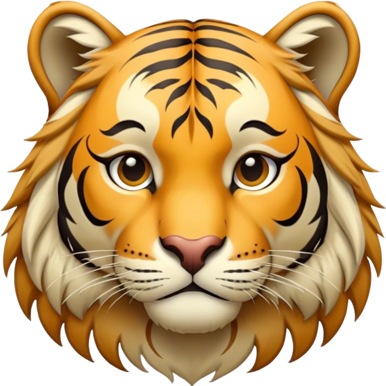 Windy tiger emoji