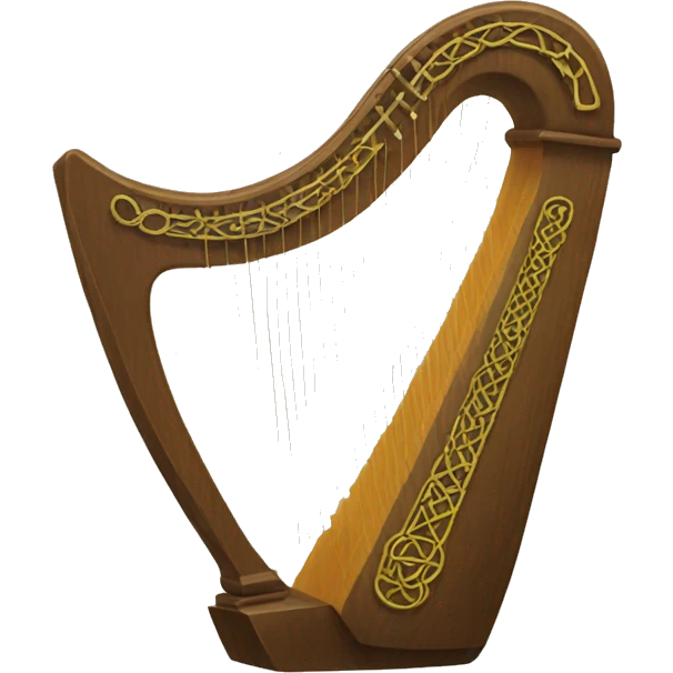 Celtic Harp  emoji