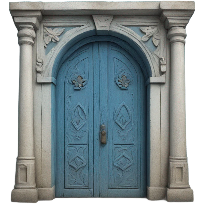 Maltese blue door emoji