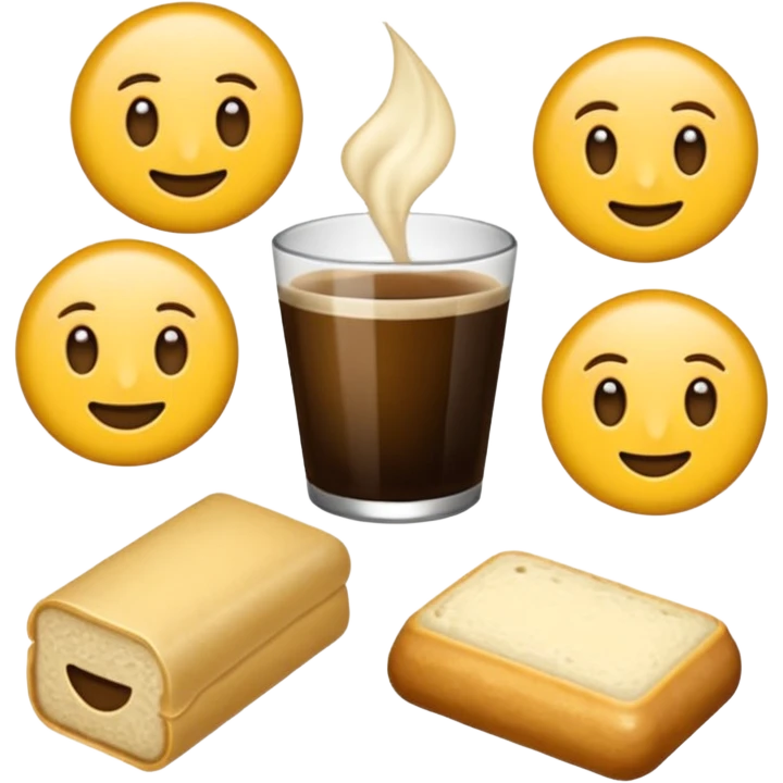 Эмодзи в Telegram для кофейной компании LABEL. Цветовая палитра: #FFFFFF, #F7FD02, #D3D3D3, # 242424 emoji